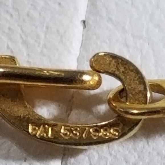 Marvella Pat 537985 twisted small faux pearl necklace 1.1691 - Picture 7 of 11